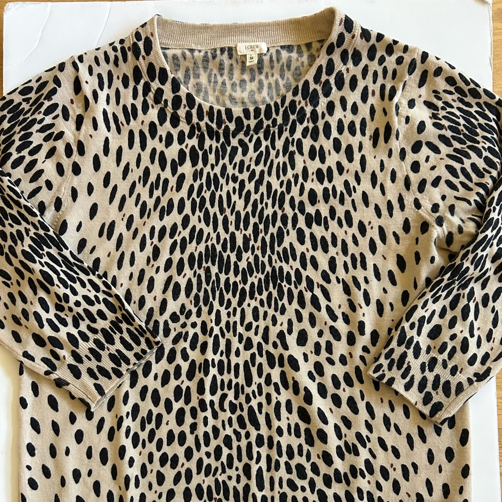 J Crew merino wool sweater.